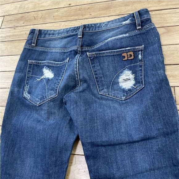 JOE’S Jeans Womens W 24 Cropped Ex-Lover Blue Gemma VTG Y2K LA Design 30in Waist - Picture 5 of 16